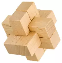 3. Łamigłówki Drewniane Expert - 4 sztuki
