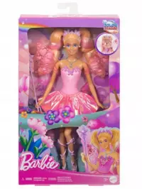 2. Mattel Lalka Barbie Wróżka Magiczna Różdżka Zmiana Koloru JCP76