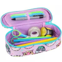 2. Coolpack Campus Piórnik Tuba Usztywniona z Organizerem Happy Donuts F062665