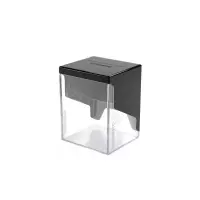 2. Gamegenic: Bastion 80+ XL - Pudełko na Karty - Black/Clear