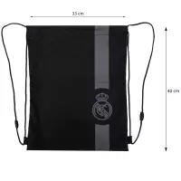 4. Real Madrid Worek Szkolny Na Sznurkach AD1 Black 507026019