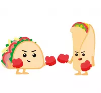 4. Taco kontra Burrito