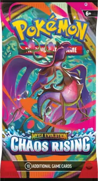 2. Pokemon TCG: Mega Evolution - Chaos Rising - Booster - 1 szt.