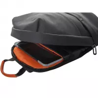 5.  R-Bag Plecak Męski na Ramię z USB Slim Black Z121