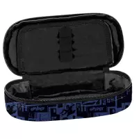 3.  Paso Piórnik Tuba Usztywniona Spider Man Niebieski SP25TT-013