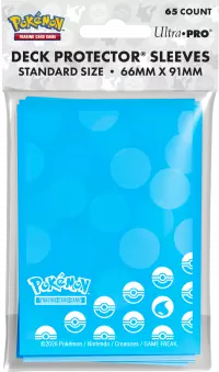 1. Ultra Pro: Pokemon - Deck Protector Sleeves - Koszulki na Karty -  Energy - Water Type (65 szt.)
