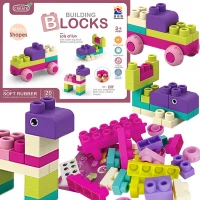 1. Mega Creative Klocki Konstrukcyjne Junior 20 Elementów 502452