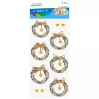 1. Craft With Fun Naklejki 3D Stroik 567203