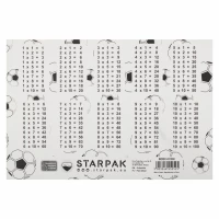 3. Starpak Plan Lekcji z Tabliczką Mnożenia A5 Football 431260