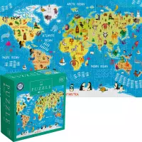 1. Interdruk Puzzle 250 el World Map 368966
