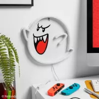 5. Lampka Ścienna Super Mario Neonowa - Boo