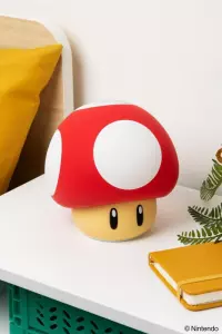5. Silikonowa Lampka z AkumulatoremSuper Mario - Super Mushroom