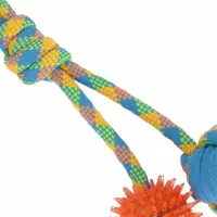 3. Trik&Roll Zabawka Dla Psa Szarpak z Piłką Dwustronny 34cm 560877