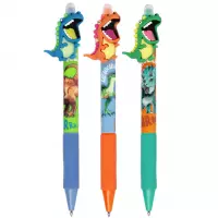 1. Starpak Długopis Suchościeralny Automatyczny Dino 3szt 552673