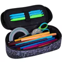 2. Coolpack Campus Piórnik Tuba Usztywniona z Organizerem Purple Dot F062976
