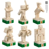 5. Szachy Minecraft Overworld Heroes vs. Hostile Mobs
