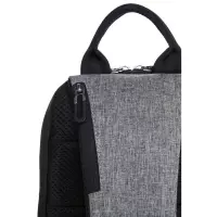 8. R-Bag Plecak Męski na Ramię z USB Magne Grey Z042
