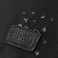 10. R-Bag Plecak Męski na Laptopa 14" Base Black Z191