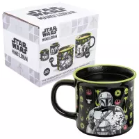 2. Kubek Termoaktywny Gwiezdne Wojny - Mandalorianin i Grogu