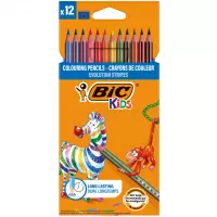 5. Bic Kredki Ołówkowe 12 Kolorów 99102