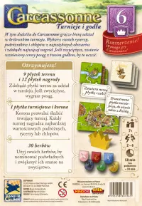 2. Carcassonne 6 Turnieje i Godła Edycja 3