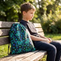 4. AstraBag Worek Szkolny Na Sznurkach AD1 Game On 507026010