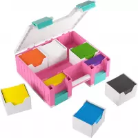 13. Gamegenic: Game Castle - Walizka z Pudełkami - Pink/White/Teal