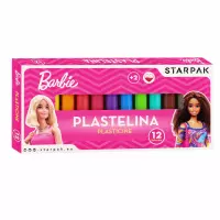 1. Starpak Plastelina 12 Kolorów Barbie 588676