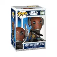 1. Funko POP Star Wars: The Mandalorian & Grogu - Mercenary Guard Droid