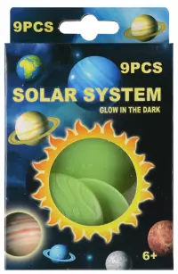 1. Mega Creative Dekoracja Ścienna Fluorescencyjna Kosmos 571410