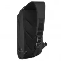 3. R-Bag Plecak Męski na Ramię z USB Pump Black Z131