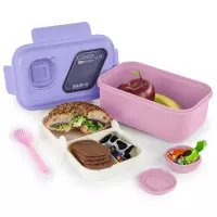 2. BackUp Śniadaniówka Fioletowo-Różowa SB8D36