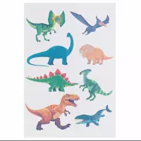 2. Sticker Boo Tatuaż Zmywalny Dla Dzieci Dinozaury 584154