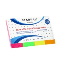 4. Starpak Zakładki Indeksujące Samoprzylepne Neon 244151