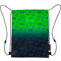 6. AstraBag Worek Szkolny Na Sznurkach AD1 Ombre Football 507026017