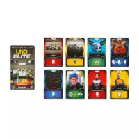 4. Mattel Gra Karciana Uno Elite Formuła 1 2025 Booster Pack Zestaw Dodatkowy JLV43
