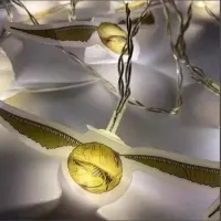 4. Lampki Dekoracyjne Harry Potter  - Złoty Znicz