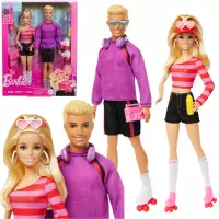 5. Mattel Barbie i Ken na Wrotkach HXK90