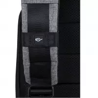 6. R-Bag Plecak Męski na Ramię z USB Magne Grey Z042