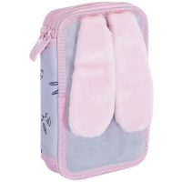 1. AstraBag Piórnik AC2 Dwukomorowy bez Wyposażenia Honeybunny 503023027