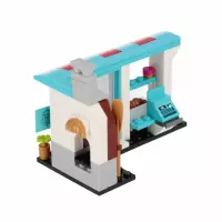 10.  Mega Creative Alleblox Klocki Konstrukcyjne 99 elementów Girl Cukiernia 547905