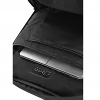 5. R-Bag Plecak Męski na Laptopa 15" z USB Vector Black Z231