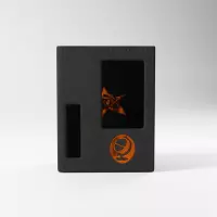 3. Gamegenic: Arkham Horror - Investigator Deck Tome - Pudełko na Karty - Seeker (Black-Orange)