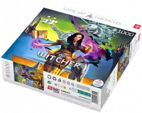 2. Good Loot Game Art Chronicles Puzzle: The Witcher Yennefer & Salvador Dali (1000 elementów)