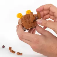 4. Kidea Klocki Konstrukcyjne Miś 87 el 581505