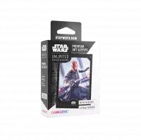 1. Gamegenic: Star Wars Unlimited Card Game - Premium Art Sleeves - Koszulki na Karty - Darth Maul