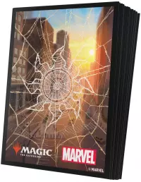 4. Gamegenic: Magic the Gathering - Marvel's Spider-Man - Premium Art Sleeves - Koszulki na Karty - Plains
