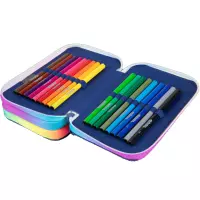 4. CoolPack Jumper 3 Piórnik Trzykomorowy Z Wyposażeniem Stars F067960