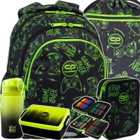 2. CoolPack Zestaw Szkolny Game Night 5el. Plecak Jerry F029711 + Piórnik F066711 + Worek F070711 + 536877 + Z07510