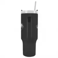 4. Kubek Podróżny ze Słomką  Batman - Logo - 1180 ml